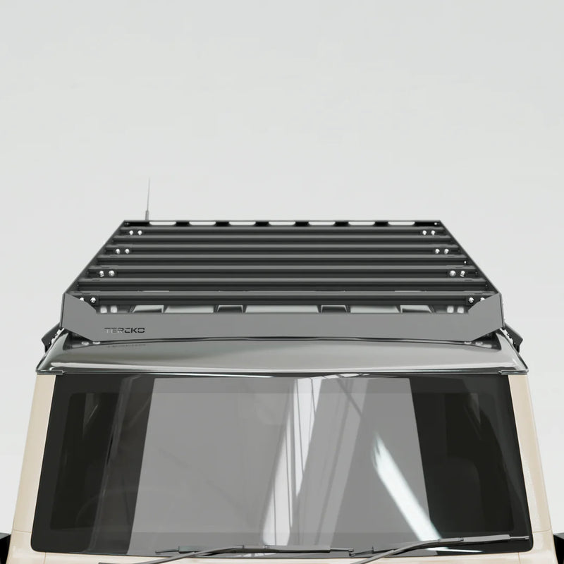 Rack de Carga Extreme 5 para Suzuki Jimny (5-door) fabricado en aluminio y acero inoxidable