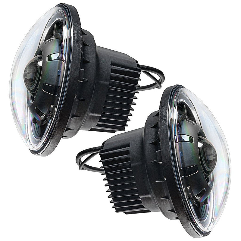 FAROS DEL PROYECTOR BI-LED CON INTERRUPTOR DE 7 PULGADAS WRANGLER JK OCULUS 07-18