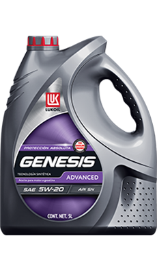 Aceite de motor | LUKOIL Genesis Advanced SAE 5W-20 API SP | 5 Llitros
