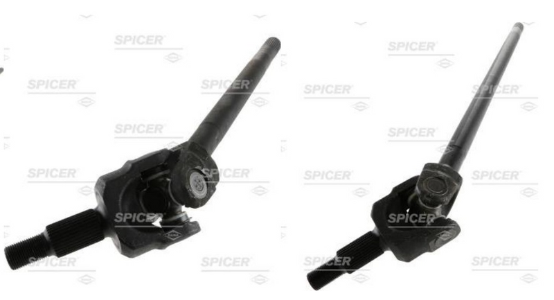 Flecha Delantera Izquierda Chromoly Jeep Wrangler JK Rubicon Dana 44 E-Locker - 1 PIEZA (IZQUIERDA O DERECHA)
