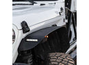 Kit de guardabarros planos XRC – Juego de 4 – Negro texturizado JEEP JL 2018+