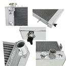 RADIADOR DE ENFRIAMIENTO DE ALUMINIO COMPLETO DE 3 LINEAS PARA  CHEROKEE Y COMANCHE (91-01) 2.5L / 4.0L L4 L6