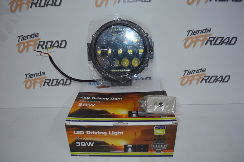 FAROS LED CON DRL 7 PULGADAS 38W