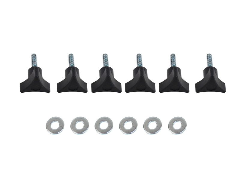 TORNILLOS DE TECHO RÍGIDO DE LIBERACION RÁPIDA PARA JEEP WRANGLER JL, JK y TJ 03-21