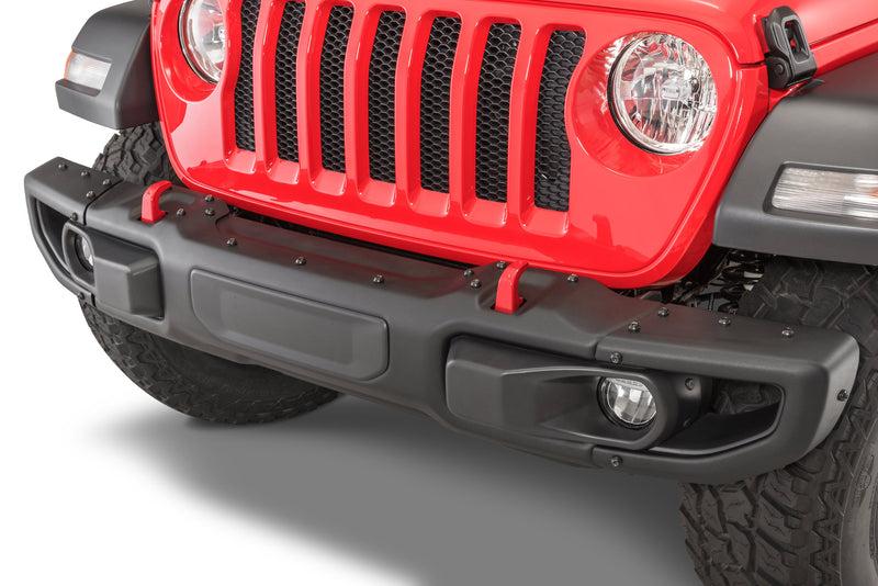 DEFENSA DELANTERA RUBICON DE 3 PIEZAS PARA JEEP WRANGLER JL Y GLADIADOR JT 18-21