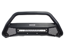 RC4 LR SKID PLATE NEGRO TEXTURIZADO + LUZ LED NISSAN NP300 16-20 (DEFENSA+BRACKETS+LUZ)