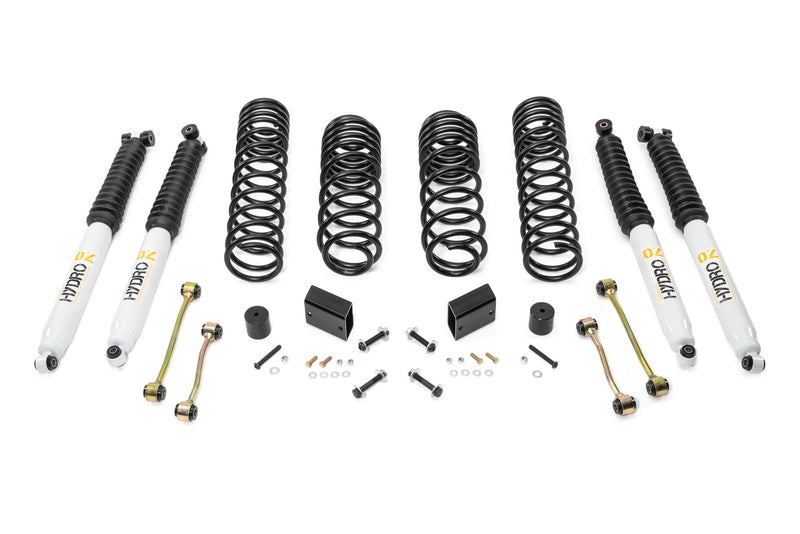 SUSPENSIÓN DE RESORTE HELICOIDAL DE SERVICIO MÁXIMO DE 2,5" CON AMORTIGUADORES HYDRO 7.0 PARA JEEP WRANGLER JL 18-21