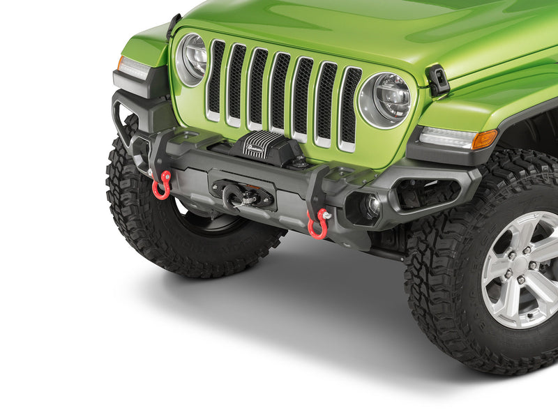 DEFENSA DELANTERA VENATOR SIN PROTECTOR DE REJILLA PARA JEEP WRANGLER JL Y GLADIATOR JT  18-21