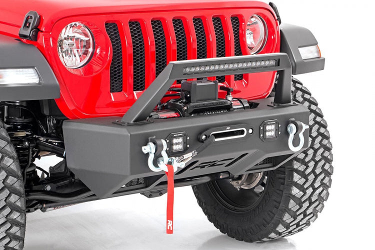 PARACHOQUES DELANTERO RECHONCHO LED PARA CABRESTANTE JEEP (JK, JL, GLADIATOR JT)