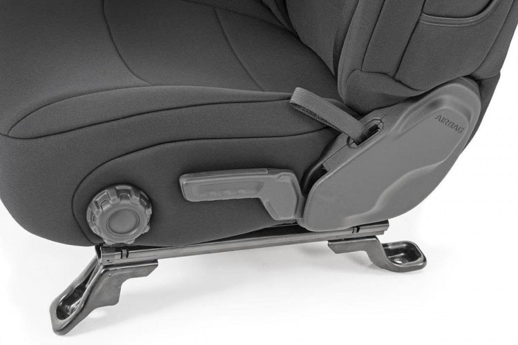 JUEGO DE CUBRE ASIENTOS DE NEOPRENO JEEP | NEGRO (18-20 WRANGLER JL(
