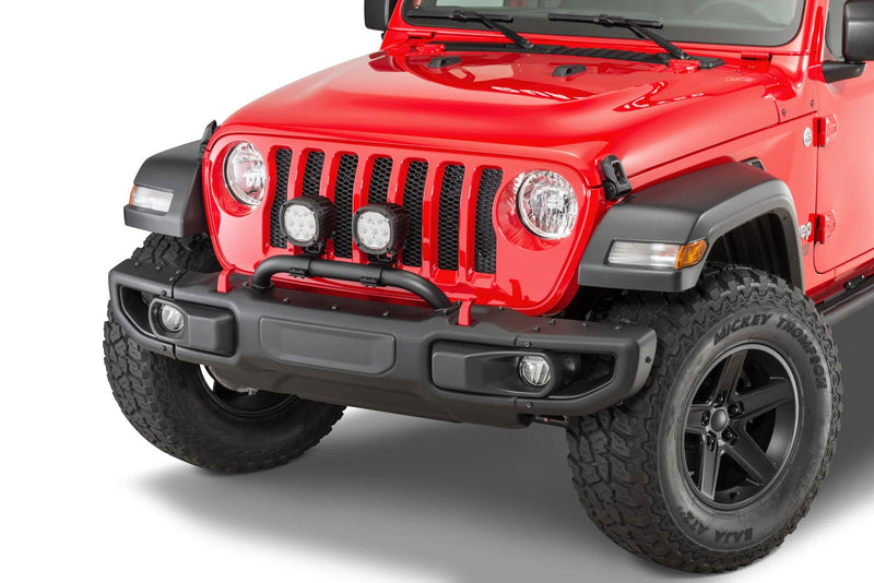 DEFENSA DELANTERA RUBICON DE 3 PIEZAS PARA JEEP WRANGLER JL Y GLADIADOR JT 18-21