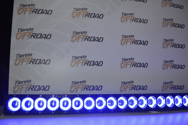 BARRA LED CON OJO DE ANGEL (25", 34", 42" y 50" PULGADAS)