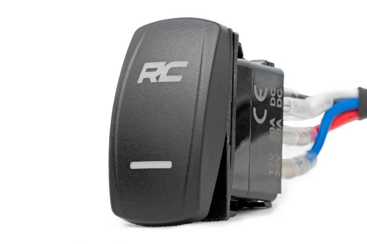 LUCES LED CREE CUADRADAS DE 2 PULGADAS - (PAR | SERIE NEGRA CON DRL BLANCO FRÍO)