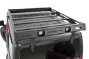 RACK PARA TECHO CON LUZ LED DE LA SERIE BLACK PARA JEEP WRANGLER JL 18-21