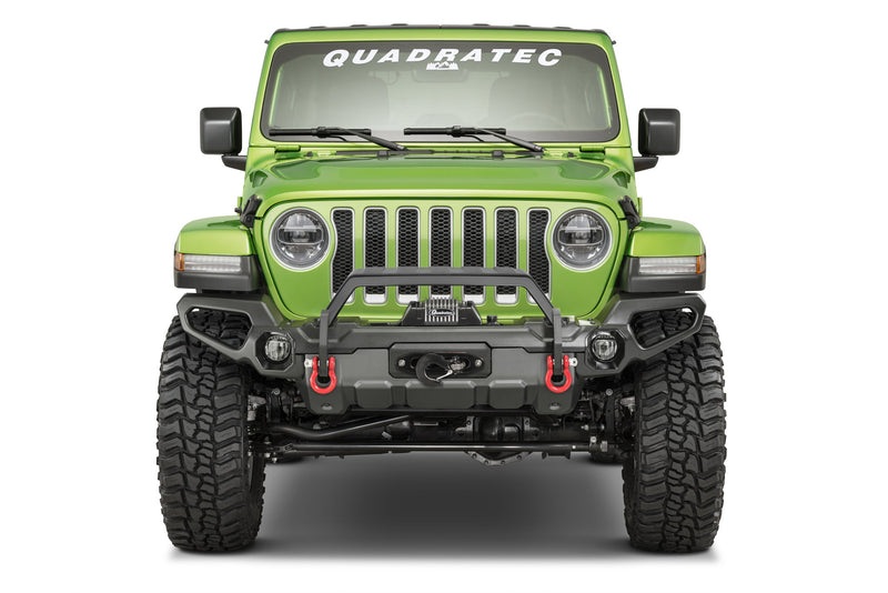 DEFENSA DELANTERA VENATOR SIN PROTECTOR DE REJILLA PARA JEEP WRANGLER JL Y GLADIATOR JT  18-21