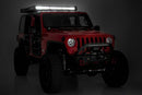 RACK PARA TECHO CON LUZ LED DE LA SERIE BLACK PARA JEEP WRANGLER JL 18-21