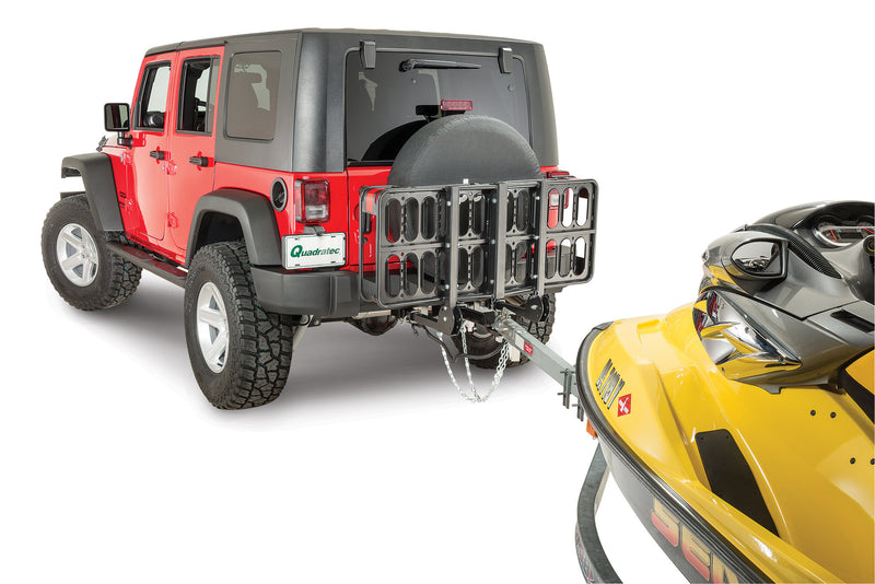 RECEPTOR DE 3 ENTRADAS VERSAHITCH WRANGLER JK 07-18 CON PARACHOQUES TRASERO DE PLÁSTICO