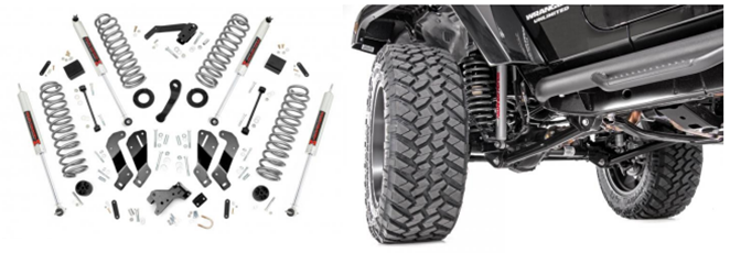 KIT DE ELEVACIÓN DE 3,5 PULGADAS Jeep wrangler sahara 2013