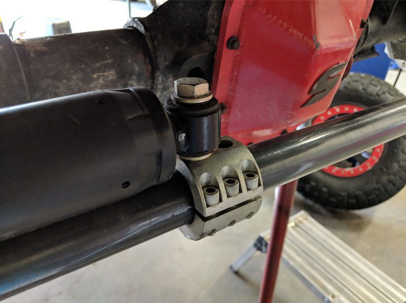 Synergy Manufacturing Kit de reubicación del estabilizador de dirección para Jeep Wrangler JL y Gladiator JT 18-21