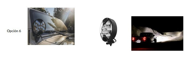 Sistema de par de LED HiLiTES  100 SlimLite de 6" de KC