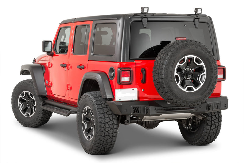 ROCKLINE DEFENSA TRASERA DE ANCHO COMPLETO PARA JEEP WRANGLER JL 18-21