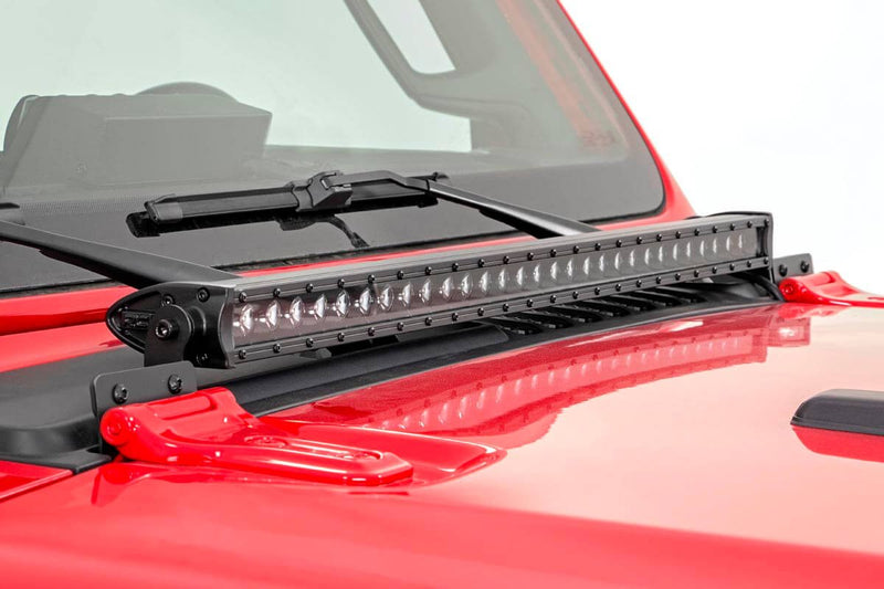 JEEP 30-INCH LED HOOD KIT (18-22 WRANGLER JL)