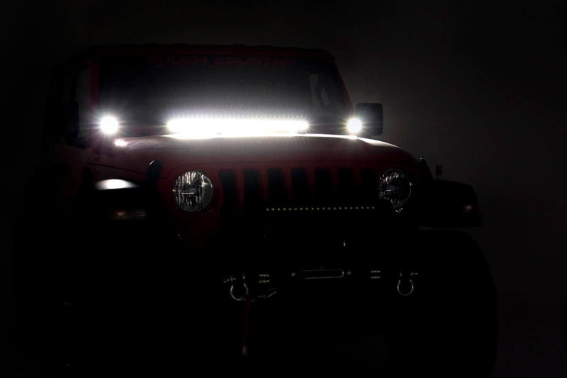 JEEP 30-INCH LED HOOD KIT (18-22 WRANGLER JL)