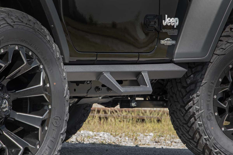 ESTRIBOS CONTOURED DROP STEPS | 2 DOOR | JEEP WRANGLER JL 4WD (2018-2023)