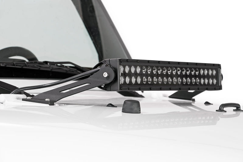 Base de barra led 20 " o 30" para cofre Jeep JK