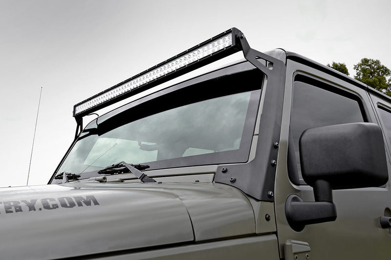 Base de barra led  LED LIGHT MOUNTS JEEP WRANGLER JK (07-18)