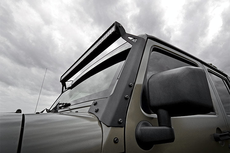 Base de barra led  LED LIGHT MOUNTS JEEP WRANGLER JK (07-18)