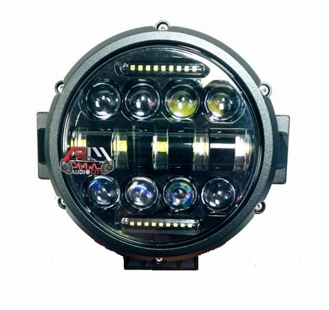 FAROS LED CON DRL 7 PULGADAS 38W